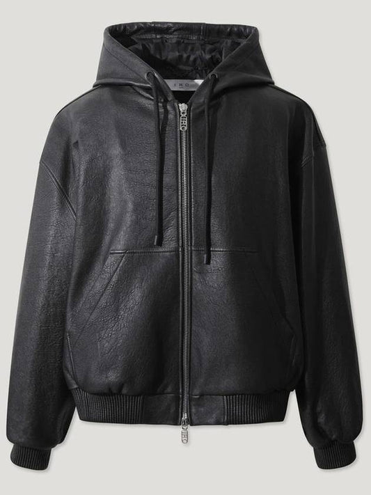 Leather Active Hooded Jumper - IRO - BALAAN 1