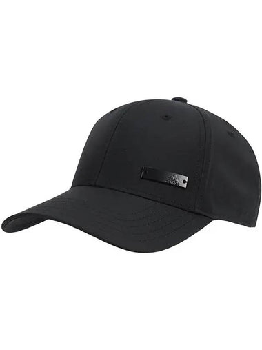 Metal Badge Lightweight Baseball Ball Cap Black - ADIDAS - BALAAN 1