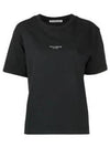 Logo Crew Neck Short Sleeve T-Shirt Black - ACNE STUDIOS - BALAAN 2