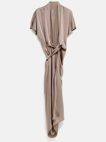 Wrap Mini Dress - RICK OWENS - BALAAN 1