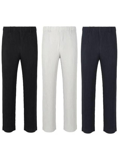 Homme Plissé Basic Pants Pants JF350 - ISSEY MIYAKE - BALAAN 1