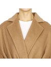 Olea Cashmere Single Coat Camel - MAX MARA - BALAAN 9