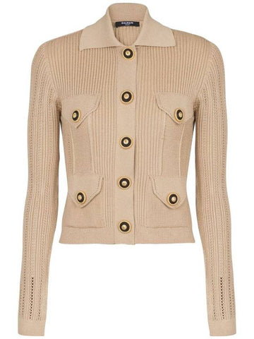 Balmain Cardigan With Buttons - BALMAIN - BALAAN 1