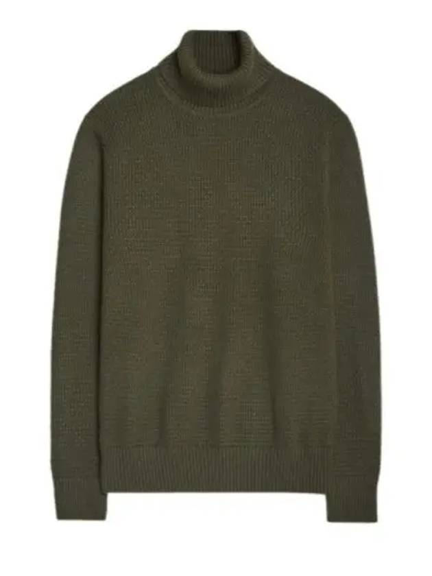 Men's Olivero Turtleneck Knit Top Forest Green - J.LINDEBERG - BALAAN 2