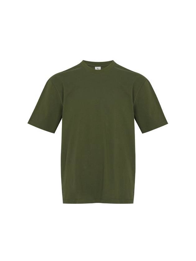 Men's Short Sleeve T-Shirt Khaki SW21ETS01KK - SOLEW - BALAAN 2