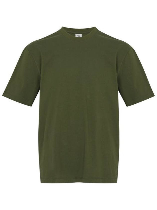 Men's Short Sleeve T-Shirt Khaki SW21ETS01KK - SOLEW - BALAAN 1