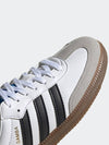 Men's Samba Vegan Low Top Sneakers White - ADIDAS - BALAAN 5