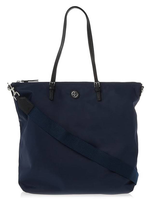 Virginia Nylon Tote Bag Navy - TORY BURCH - BALAAN 2