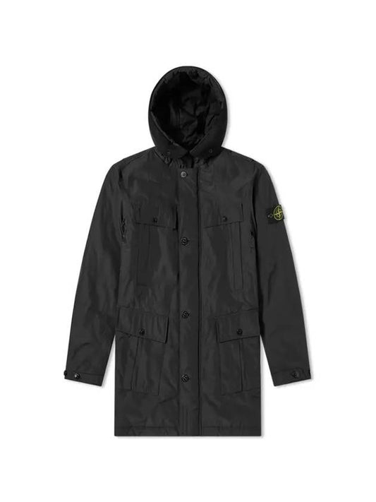 Micro Reps Wappen Padding Black - STONE ISLAND - BALAAN 1