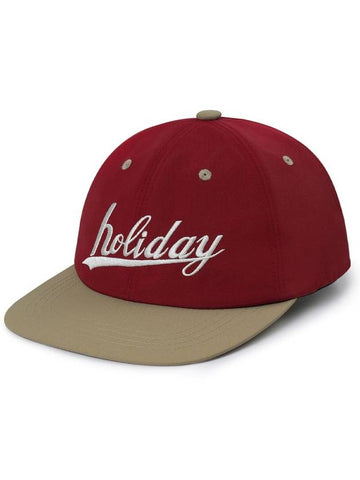 Holiday Authentic Camp Cap_Red - EXPRESSHOLIDAY - BALAAN 1