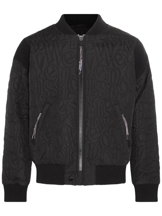 23 fw Black Nylon Bomber Casual Jacket 33040009W00PSN401 B0480932385 - VIVIENNE WESTWOOD - BALAAN 1