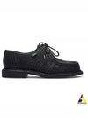 Michael H Raphia Derby Black - PARABOOT - BALAAN 2