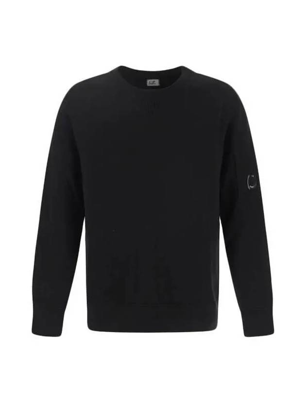 Lens Wappen Sweatshirt Black - CP COMPANY - BALAAN 2