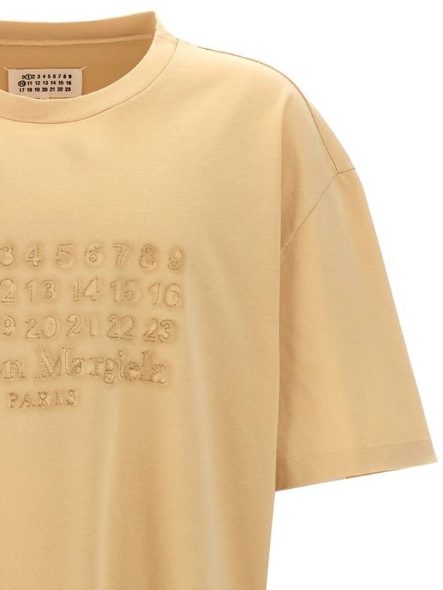 Maison Margiela Logo Embroidery T-Shirt - MAISON MARGIELA - BALAAN 3