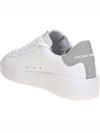 Purestar White Silver Glitter Heel Tab Sneakers - GOLDEN GOOSE - BALAAN 4