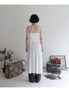 Shirring Strap Tube Dress WHITE Top Women s Long One Piece - RUBATI - BALAAN 10