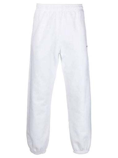 Men's Diag Logo Track Pants White - OFF WHITE - BALAAN 1