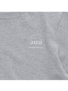 Alexandre Mattiussi Long Sleeve T-Shirt Grey - AMI - BALAAN 4