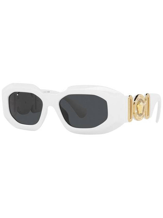 VE4425U 314 87 53 Officially imported oval horn rimmed Asian fit luxury sunglasses - VERSACE - BALAAN 1