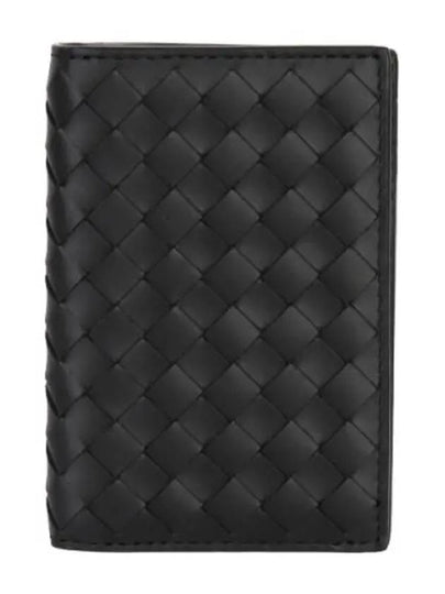 Intrecciato Card Wallet Black - BOTTEGA VENETA - BALAAN 2