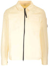 Gabardine Zip Up Long Sleeve Shirt Beige - CP COMPANY - BALAAN 2