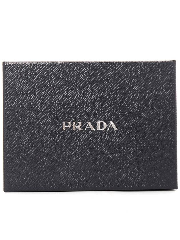 Triangle Logo Mini Pouch Belt Bag Black - PRADA - BALAAN 11