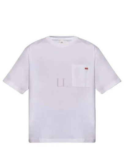 Logo Patch Short Sleeve T-Shirt White - ACNE STUDIOS - BALAAN 2