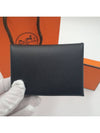 Calvi Duo Card Wallet Noir - HERMES - BALAAN 4