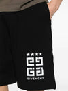 Bermuda Cotton Shorts Black - GIVENCHY - BALAAN 7