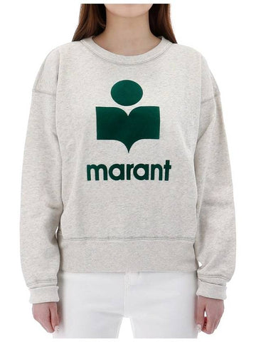 MOBYLI Logo Sweatshirt SW0011FA B1M12E ECED - ISABEL MARANT - BALAAN 1