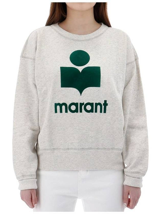 MOBYLI Logo Sweatshirt SW0011FA B1M12E ECED - ISABEL MARANT - BALAAN 2