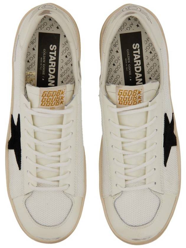 Star Patch Lace Up Low Top Sneakers White - GOLDEN GOOSE - BALAAN 7