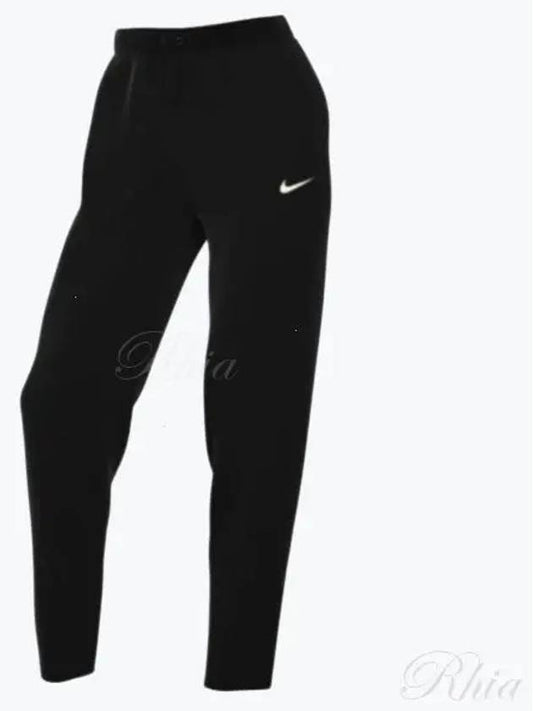 Women's Phoenix Fleece High Waist Curve Track Pants Black - NIKE - BALAAN 2