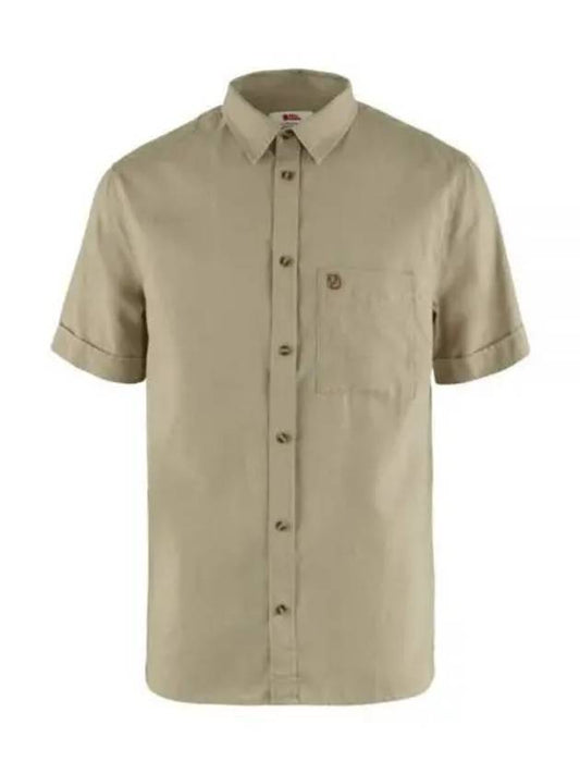 Men s OVIK TRAVEL SHIRT SS M - FJALL RAVEN - BALAAN 1