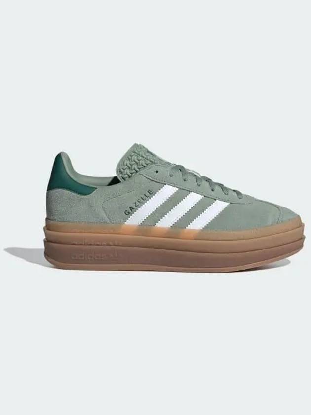 Gazelle Bold Low Top Sneakers Silver Green - ADIDAS - BALAAN 2