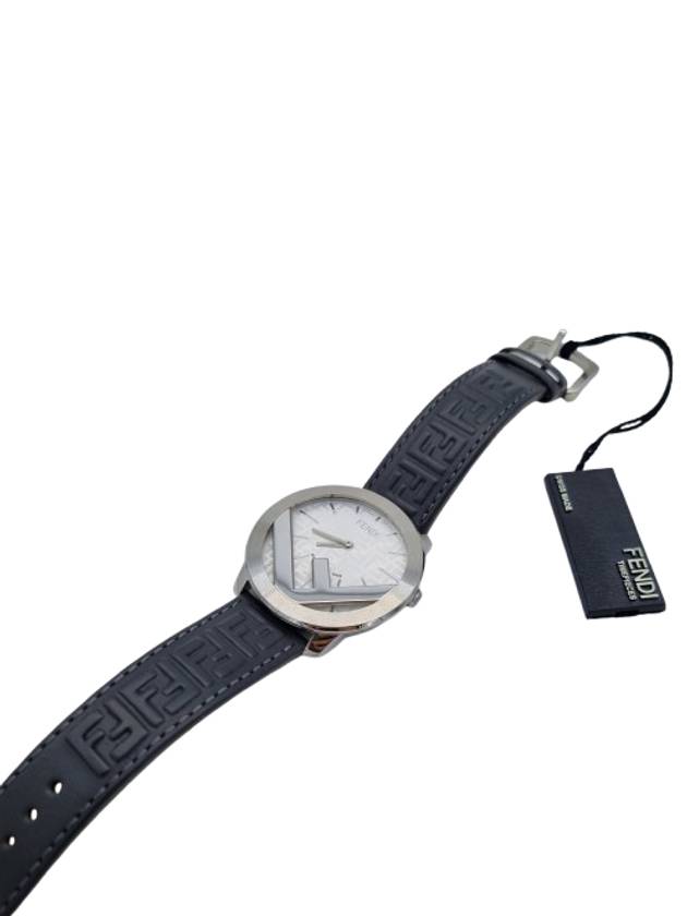 F Is Logo 41mm Watch Silver - FENDI - BALAAN 6