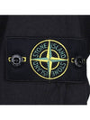 Crewneck Heavy Cotton Jersey Sweatshirt Black - STONE ISLAND - BALAAN 6