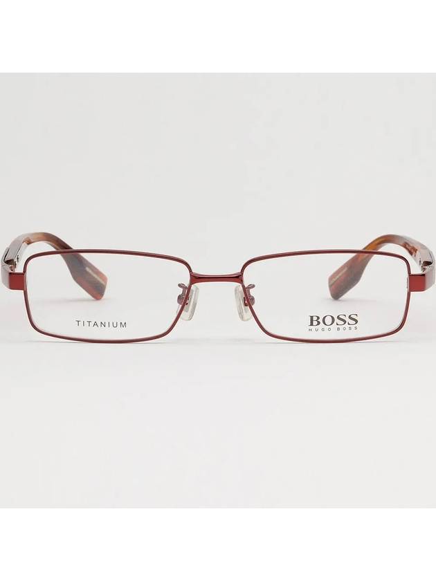 Hugo Boss titanium glasses frame BOSS6543J C4K square metal - HUGO BOSS - BALAAN 3