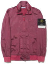 Men's Logo Patch Nylon Metal Zip-up Jacket Red - STONE ISLAND - BALAAN 2