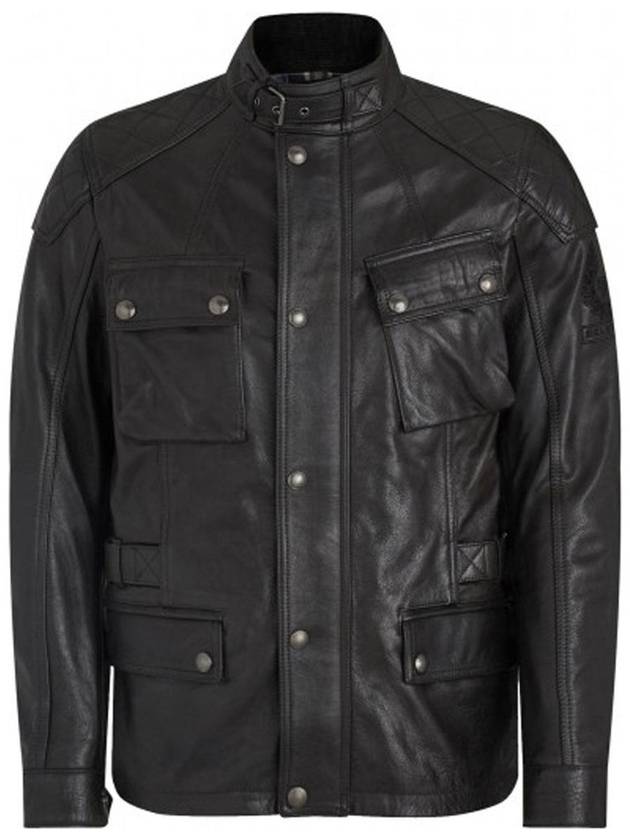 Turner Motorcycle Leather Jacket 105379 ATBLK - BELSTAFF - BALAAN 2