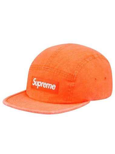 Washed Canvas Camp Cap Orange Washed Canvas Camp Cap - SUPREME - BALAAN 1