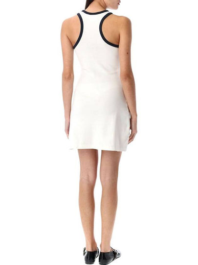 Contrast mini dress - COURREGES - BALAAN 2