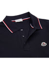 Men s Logo Patch Polo Shirt 8B70100 84556 77X - MONCLER - BALAAN 6