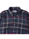 Earlwick Tailored Long Sleeve Shirt Navy - BARBOUR - BALAAN 4