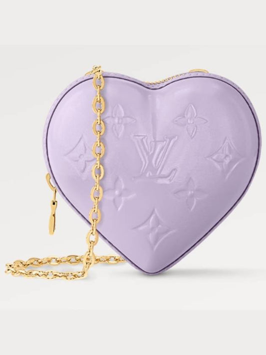 Keep My Heart Shoulder Bag Purple - LOUIS VUITTON - BALAAN 2