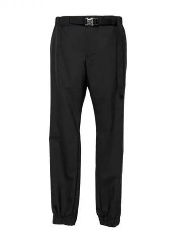 Sacai black belted quilted pants 271110 - SACAI - BALAAN 1