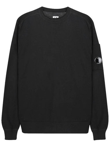 Lend Wappen Soft Knit Top Black - CP COMPANY - BALAAN 1