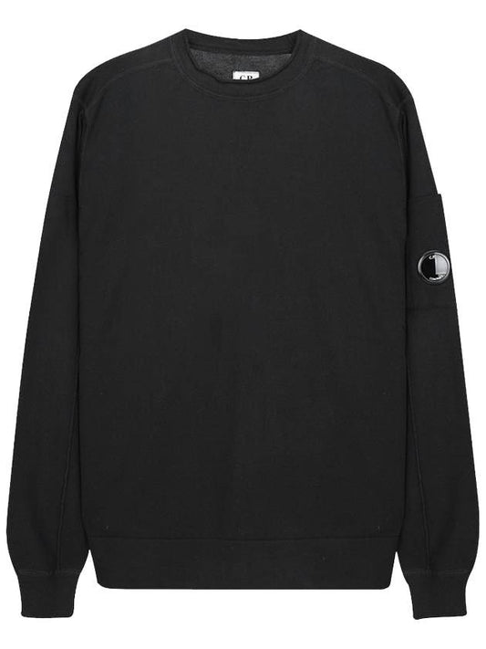 Lend Wappen Soft Knit Top Black - CP COMPANY - BALAAN 1