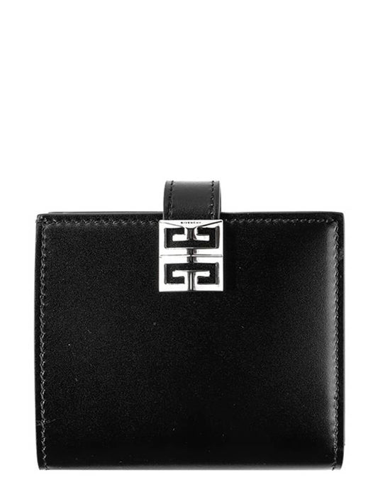 4G Metal Logo Small Half Wallet Black - GIVENCHY - BALAAN 2