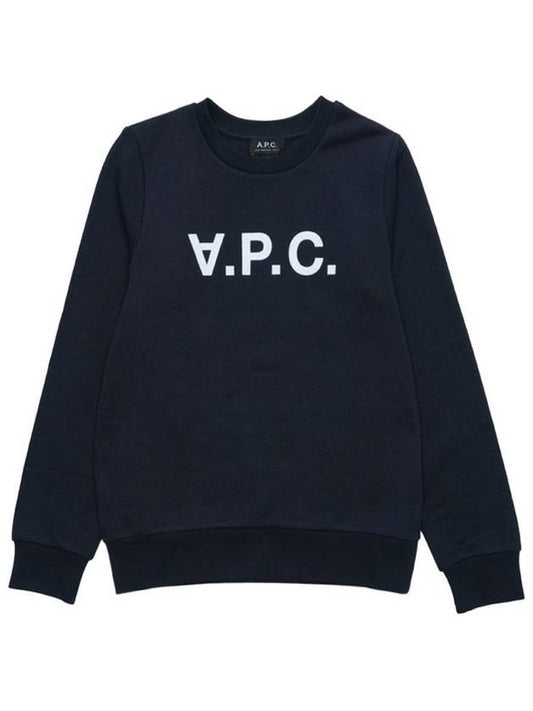 VPC Logo Sweatshirt Navy - A.P.C. - BALAAN 2